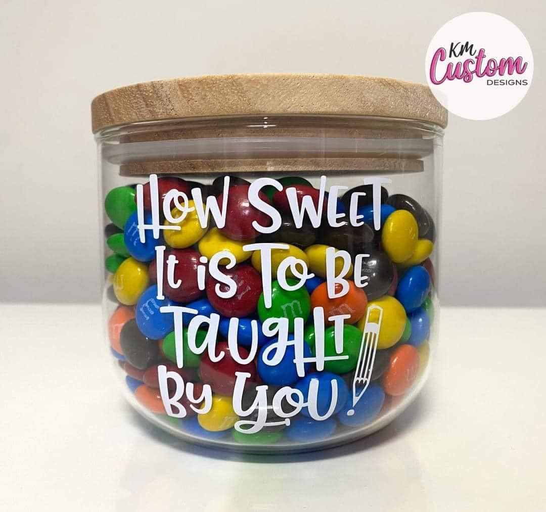 Teacher Lolly Jar