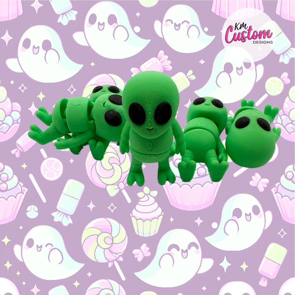 3D Printed Articulated Baby Halloween Fidgets
