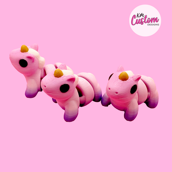 3D Printed Articulated Baby Animal Fidgets