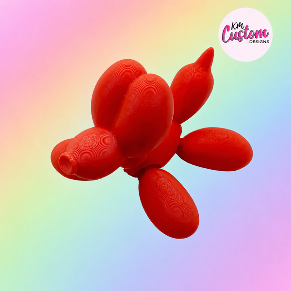 3D Printed Articulated Balloon Dog