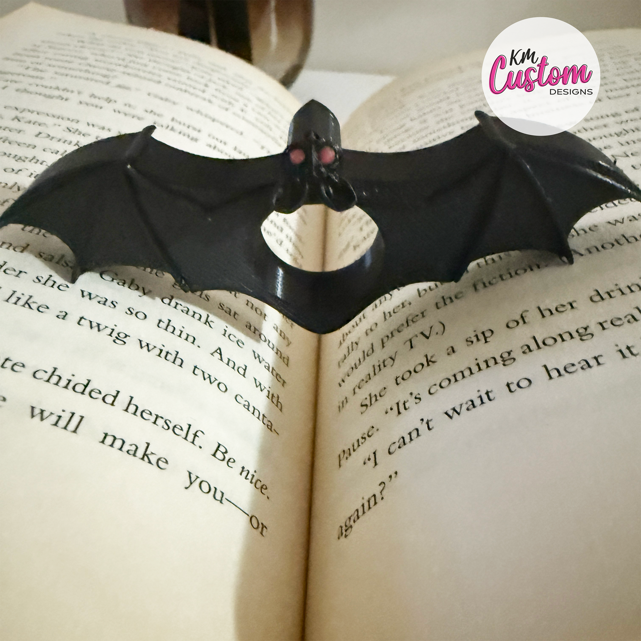 3D Printed Bat Page Holder