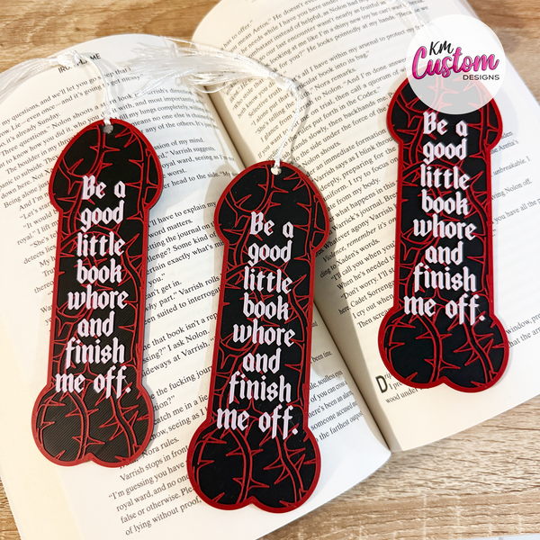 3D Printed Penis Bookmarks
