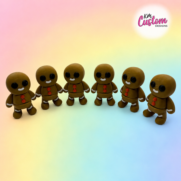 3D Printed Articulated Baby Christmas Fidgets