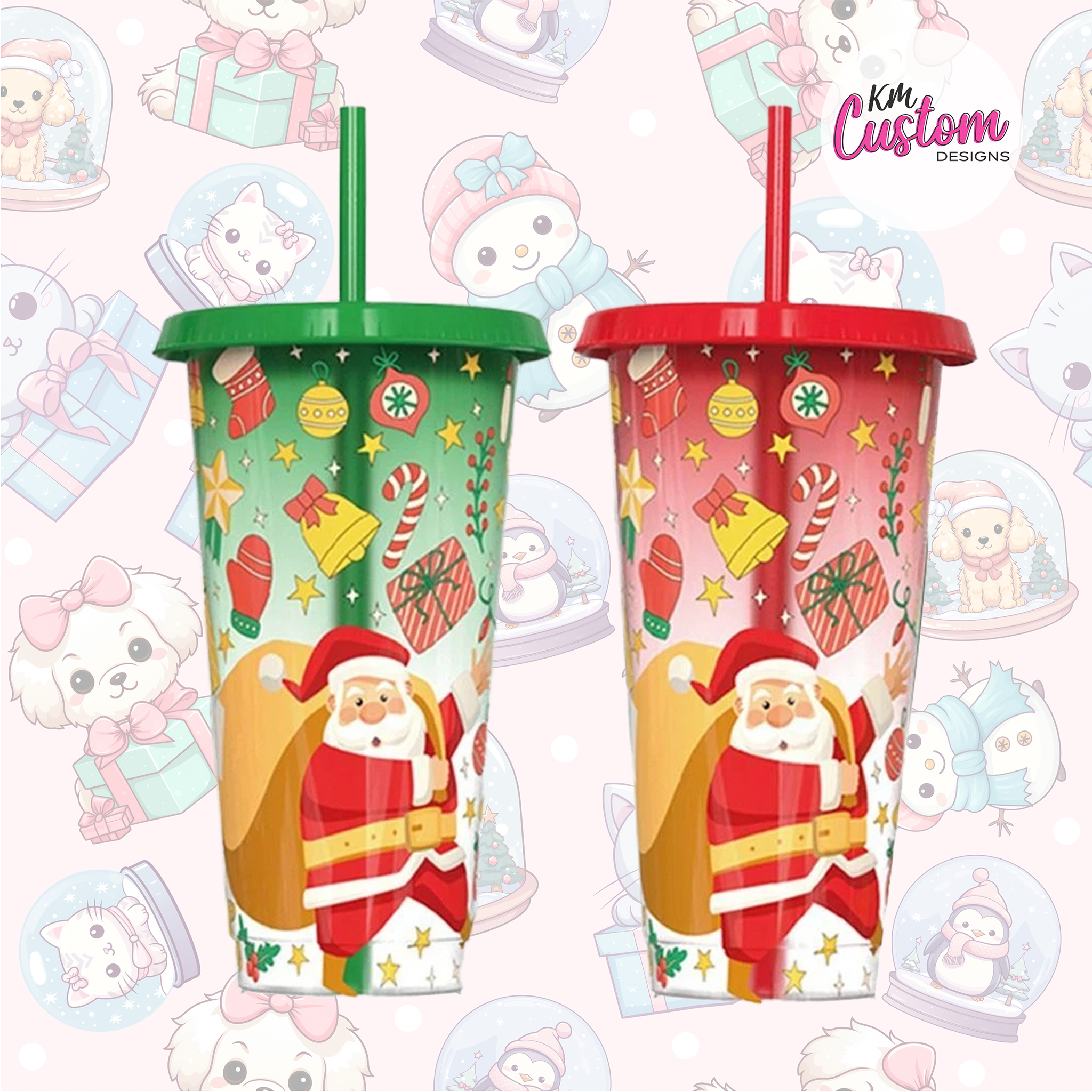 Colour Changing Christmas Cup