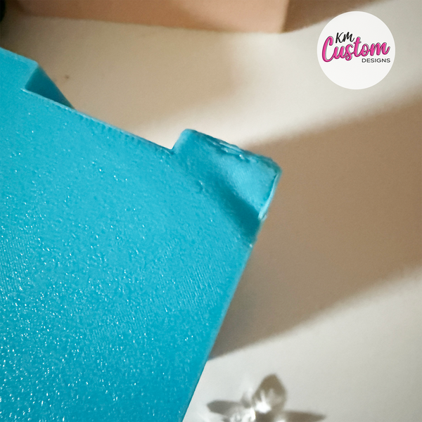 NOT QUITE RIGHT - Giant Pencil Sharpener Pen/Pencil Holder - Cyan