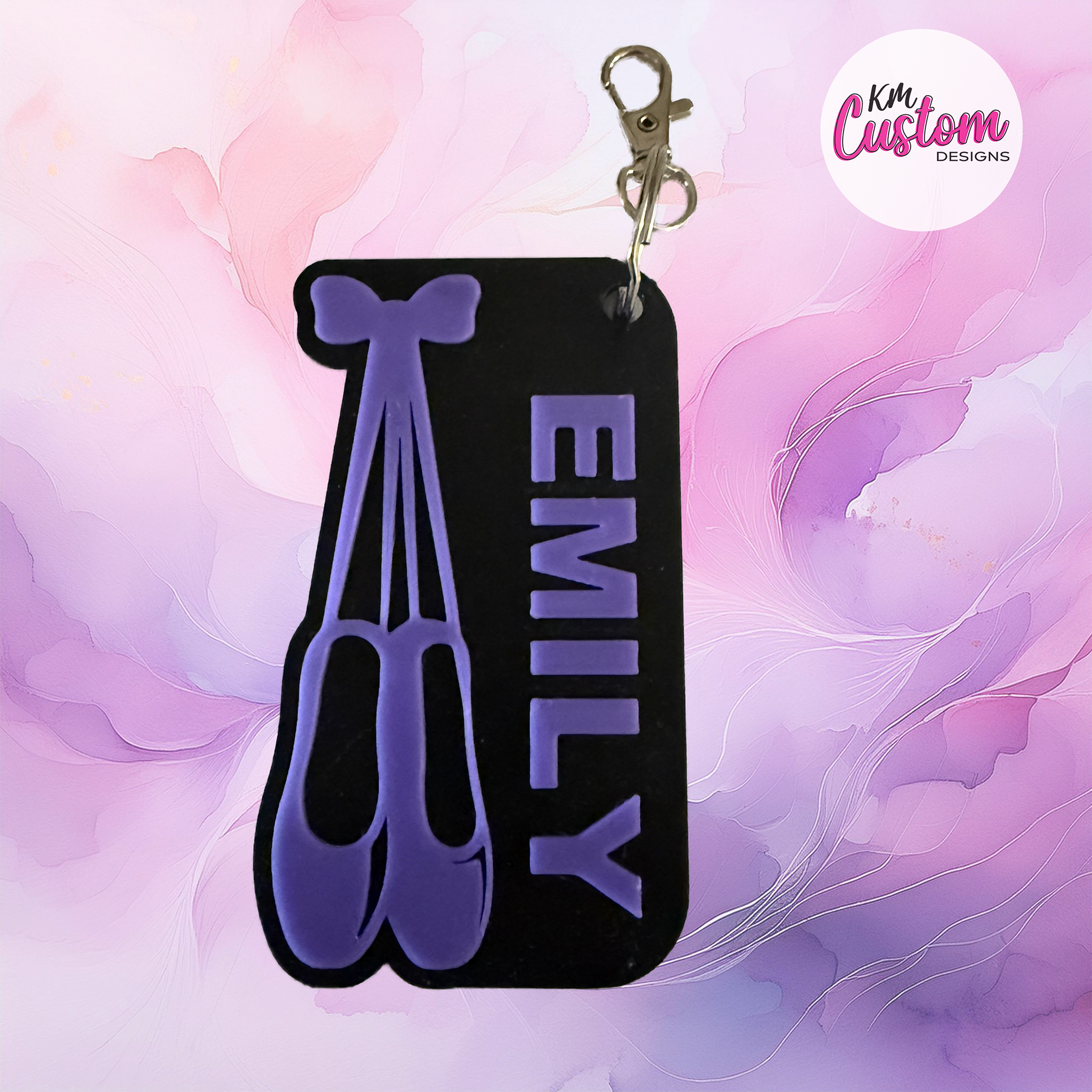 3D Printed Personalised Dancing Keyring