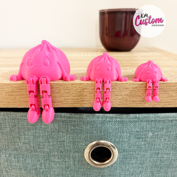 3D Printed Dumpling Buddy Shelf Decoration