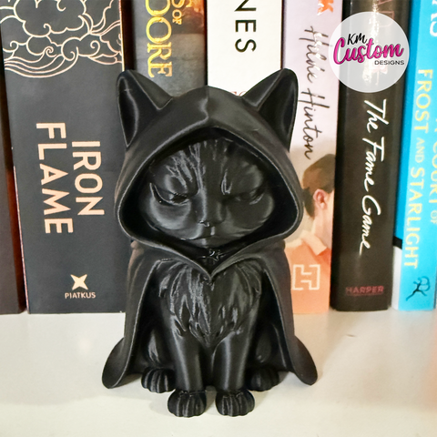 3D Printed Evil Cat Shelf Decoration