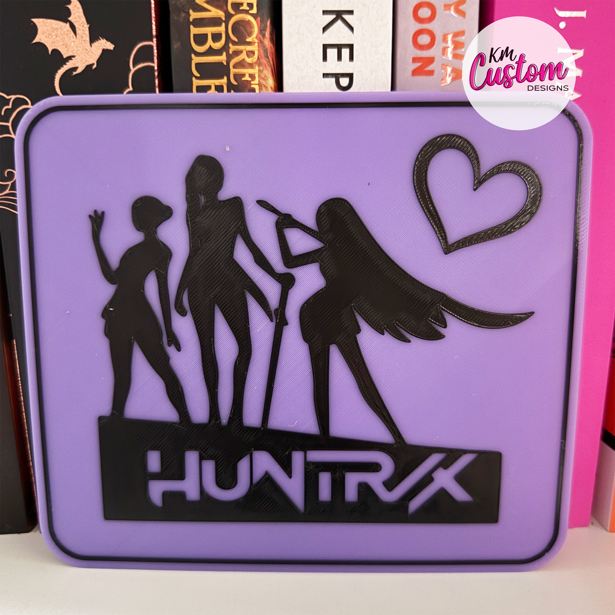 3D Printed K-Pop Huntrix Sign