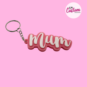 Mum Keyring