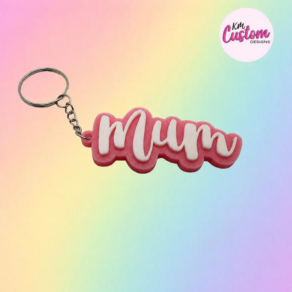 Mum Keyring