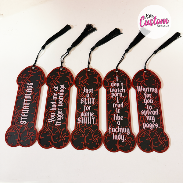 3D Printed Penis Bookmarks
