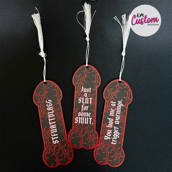 3D Printed Penis Bookmarks
