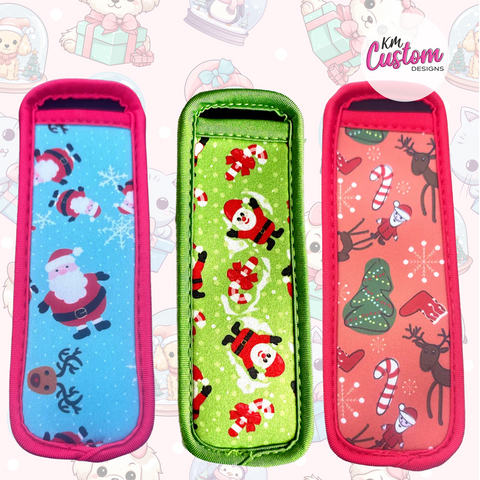 Personalised Christmas Ice Block Holders