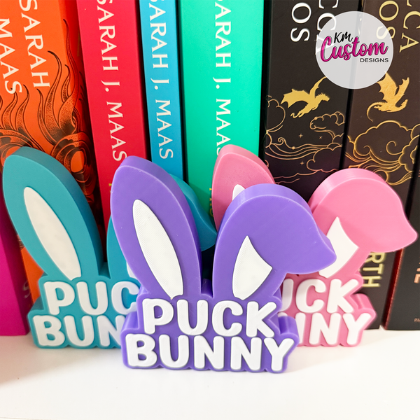 Puck Bunny – Hockey Romance Bookshelf sign