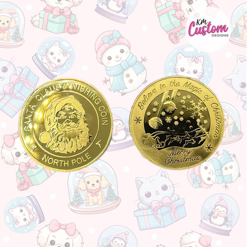 Santa Claus Wishing Coin
