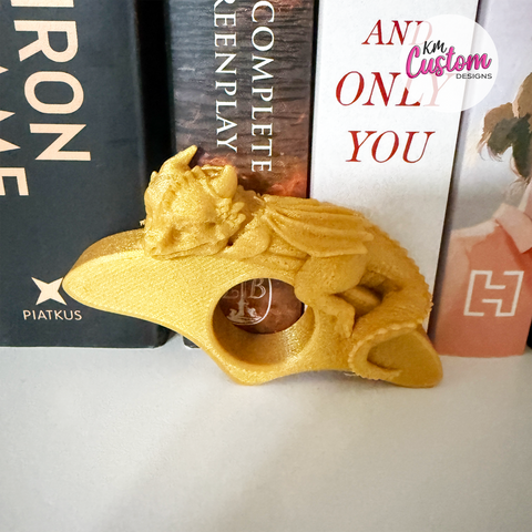 3D Printed Sleeping Dragon Page Holder
