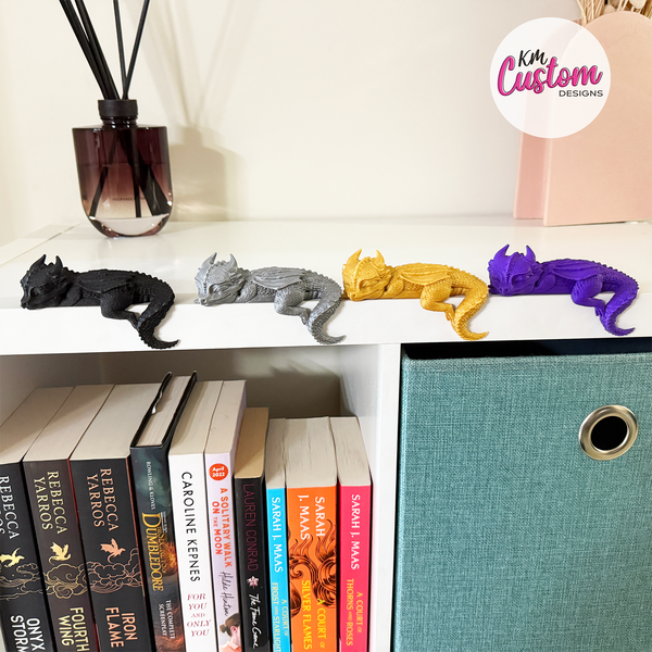 3D Printed Sleeping Dragon Shelf Decoration