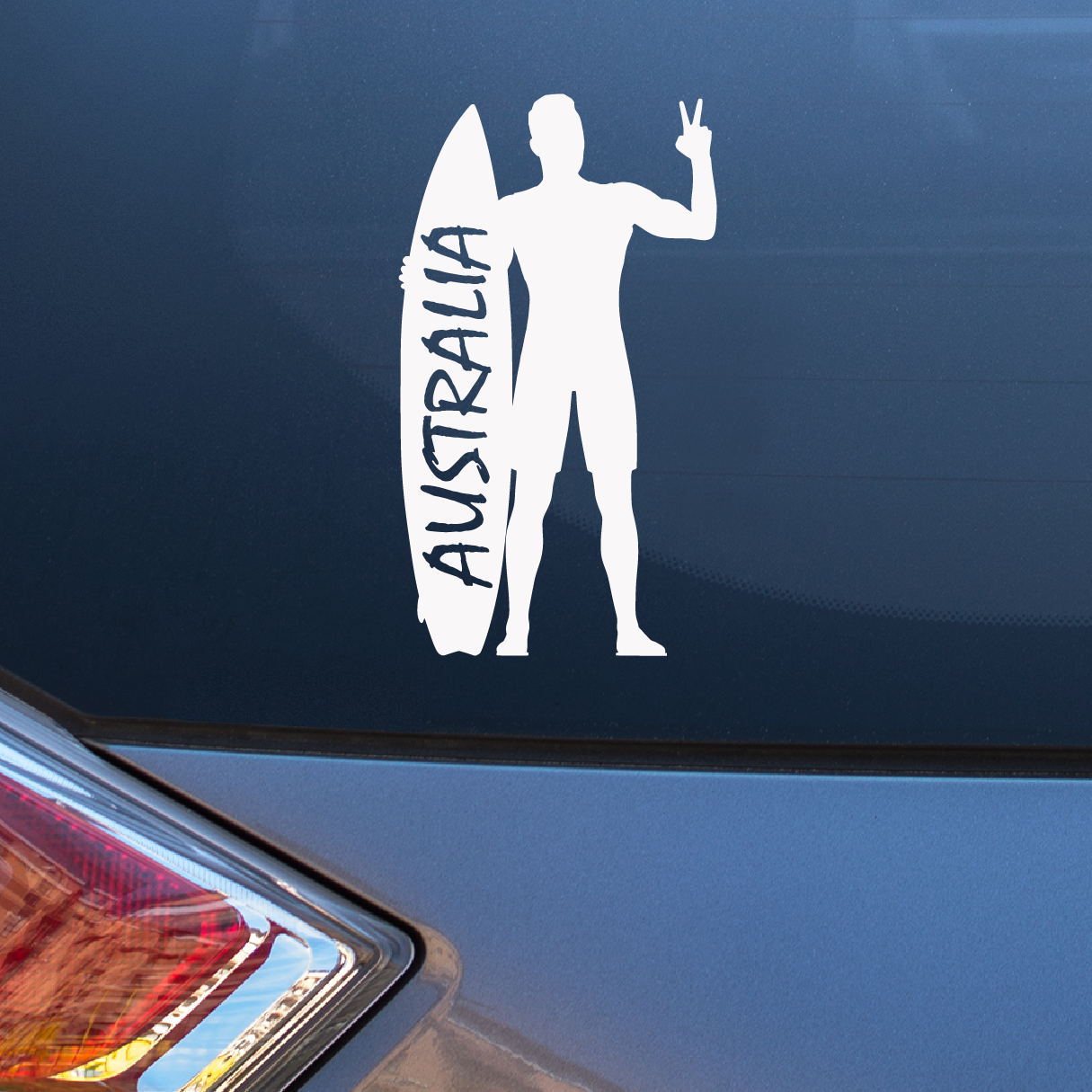 Australia surfer Decal