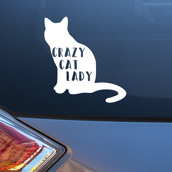 Crazy Cat Lady Decal