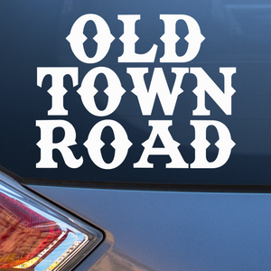 Old town road Decal